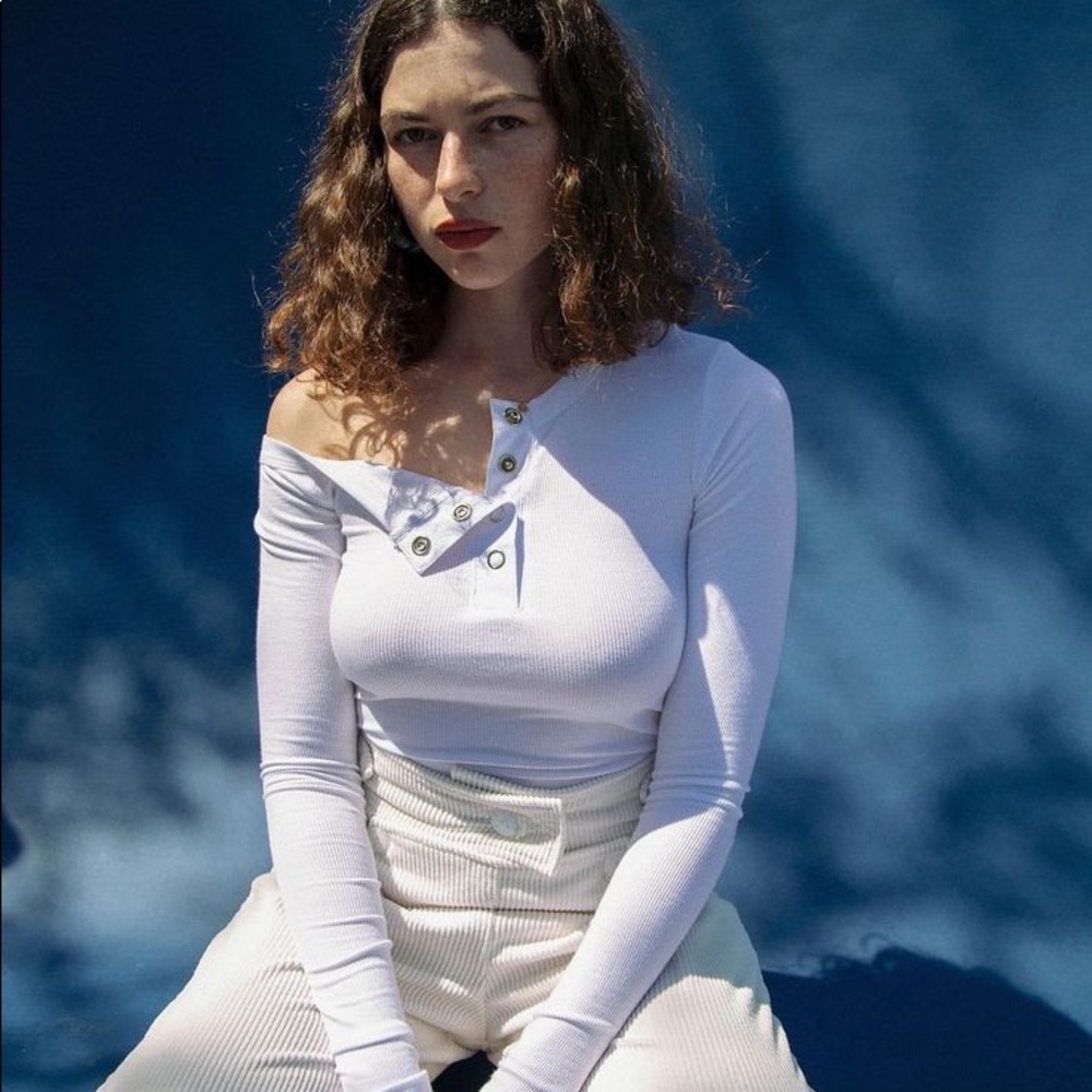 Line by k Harley top xs white